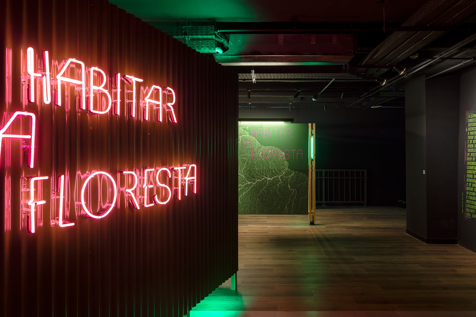 Exposição Habitar a Floresta